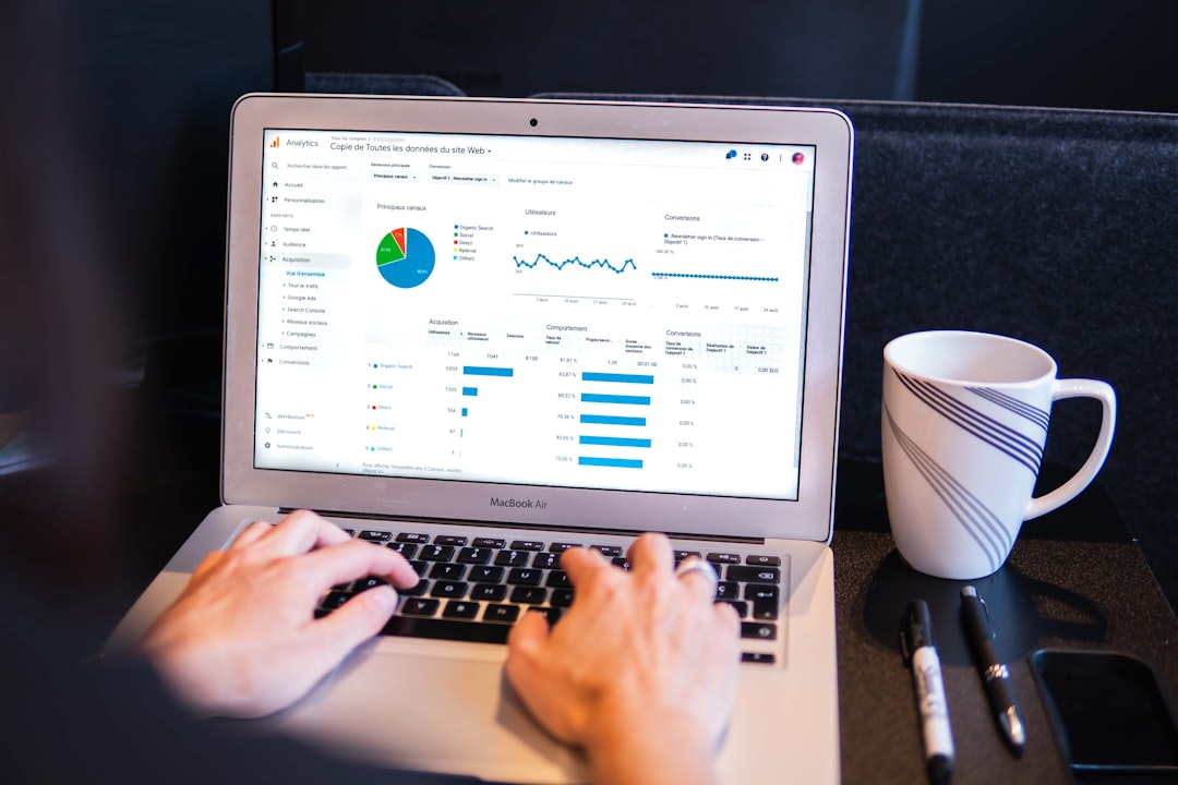 services-03 Google Analytics overview report